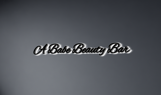 A Babe Beauty Bar - 3D backlit sign