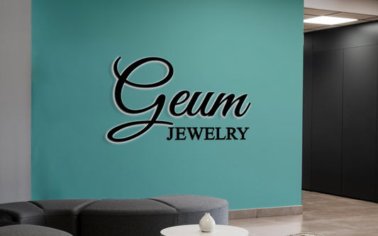 GEUM JEWELRY- 3D backlit sign