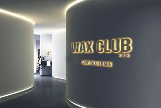 Polly Briggs- Wax Club - 3D backlit sign